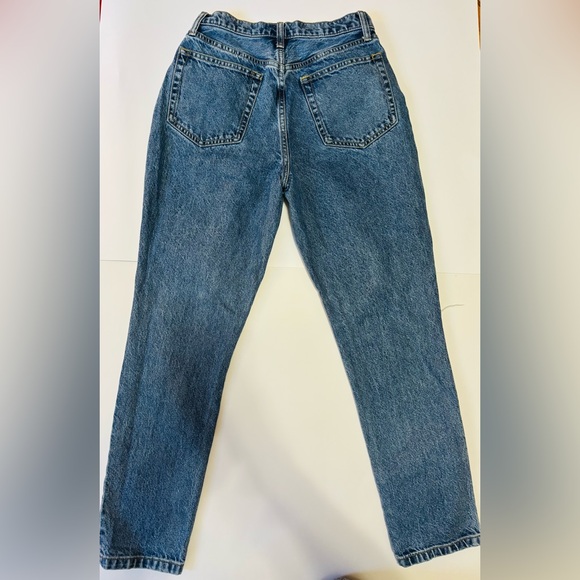 WeWoreWhat Blue Ripped Button-Fly Jeans - Picture 2 of 4